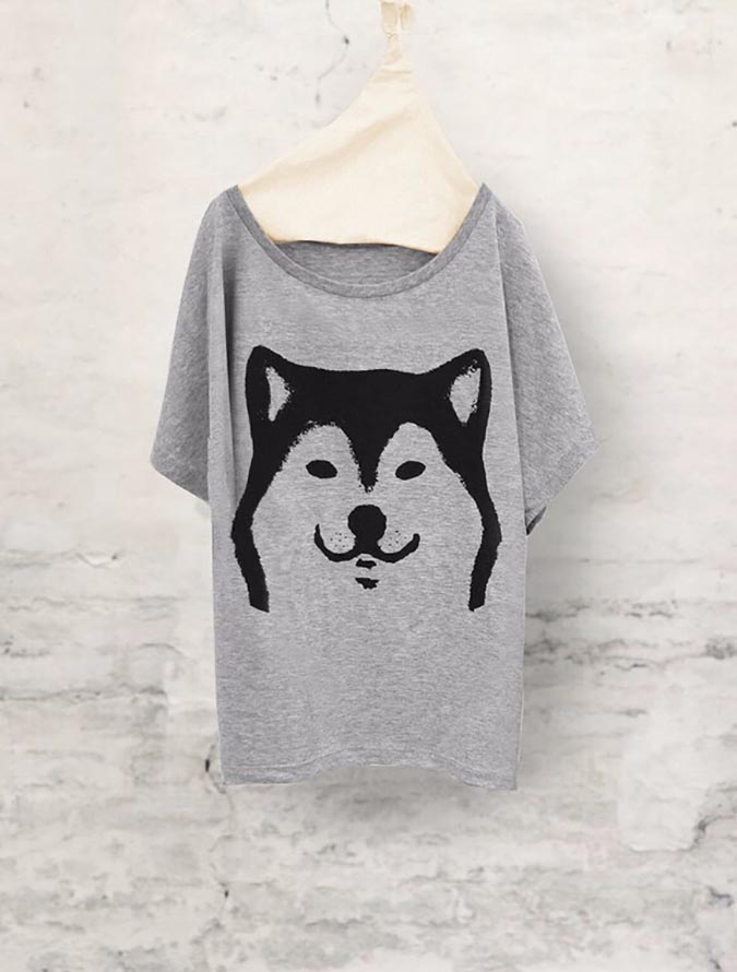 柴犬趣味雜貨-tshirt