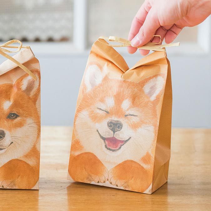 柴犬趣味雜貨-柴犬紙袋