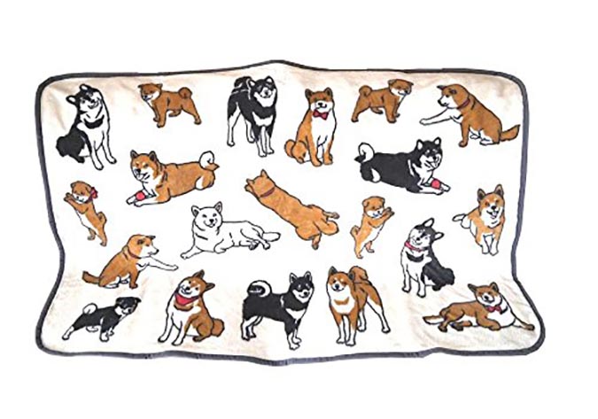 柴犬趣味雜貨-毛毯