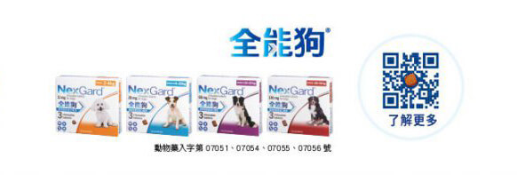 全能狗 | 驅除跳蚤壁蝨口服錠 (nexgard.com.tw)